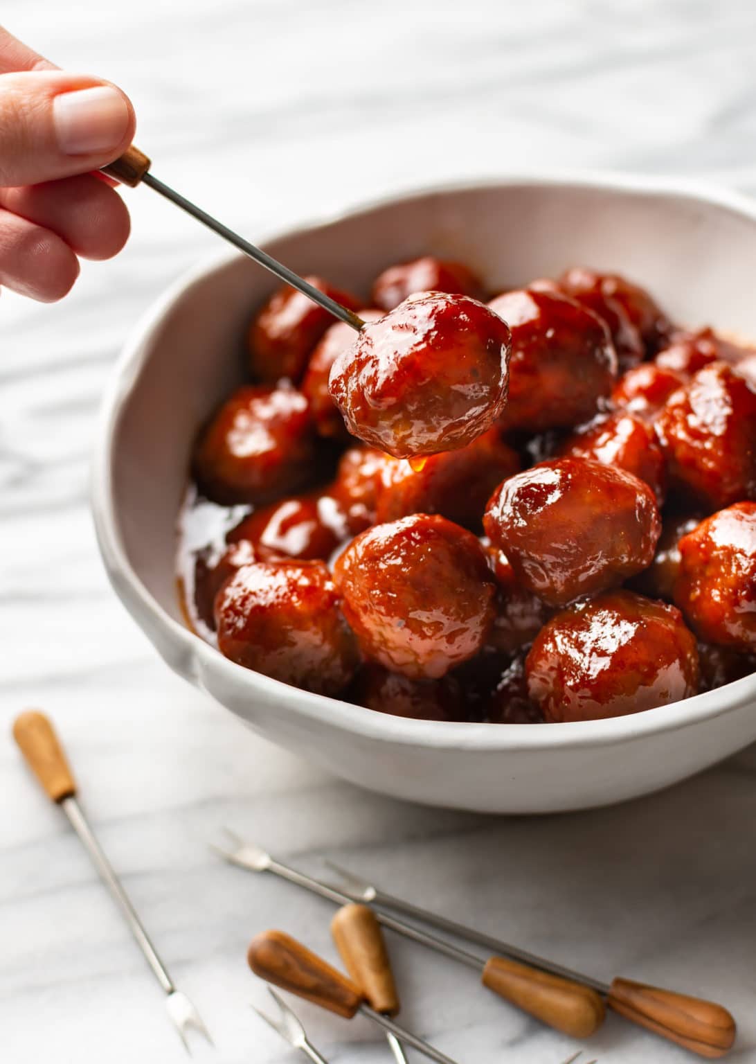 Grape Jelly Meatballs • Salt & Lavender