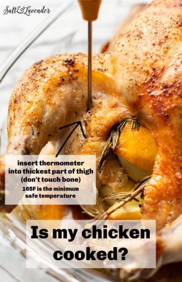 Easy Roast Chicken - Salt and Lavender