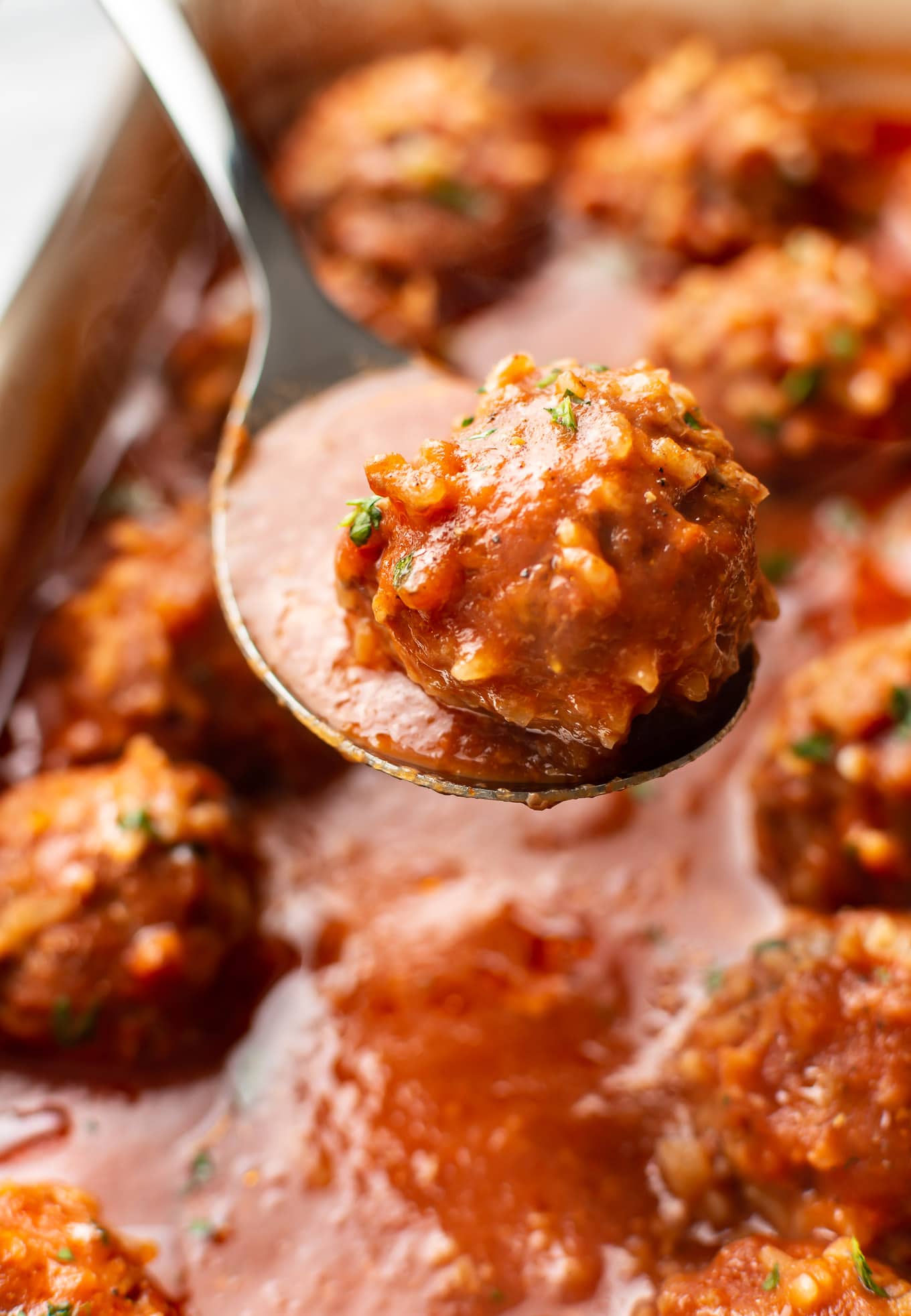 Easy Baked Porcupine Meatballs • Salt And Lavender