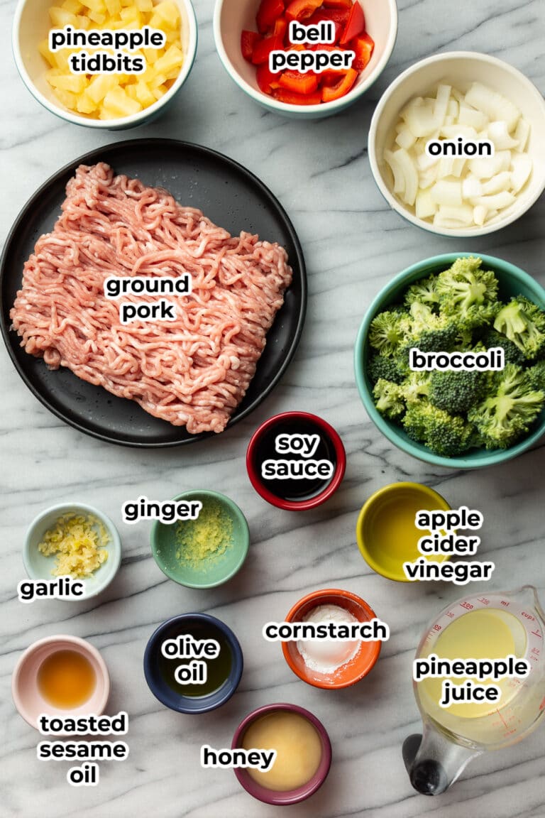 Ground Pork Stir Fry • Salt & Lavender