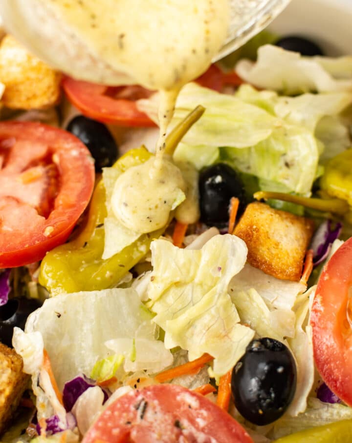 DIY Homemade Olive Garden Salad Dressing - Raising Generation Nourished