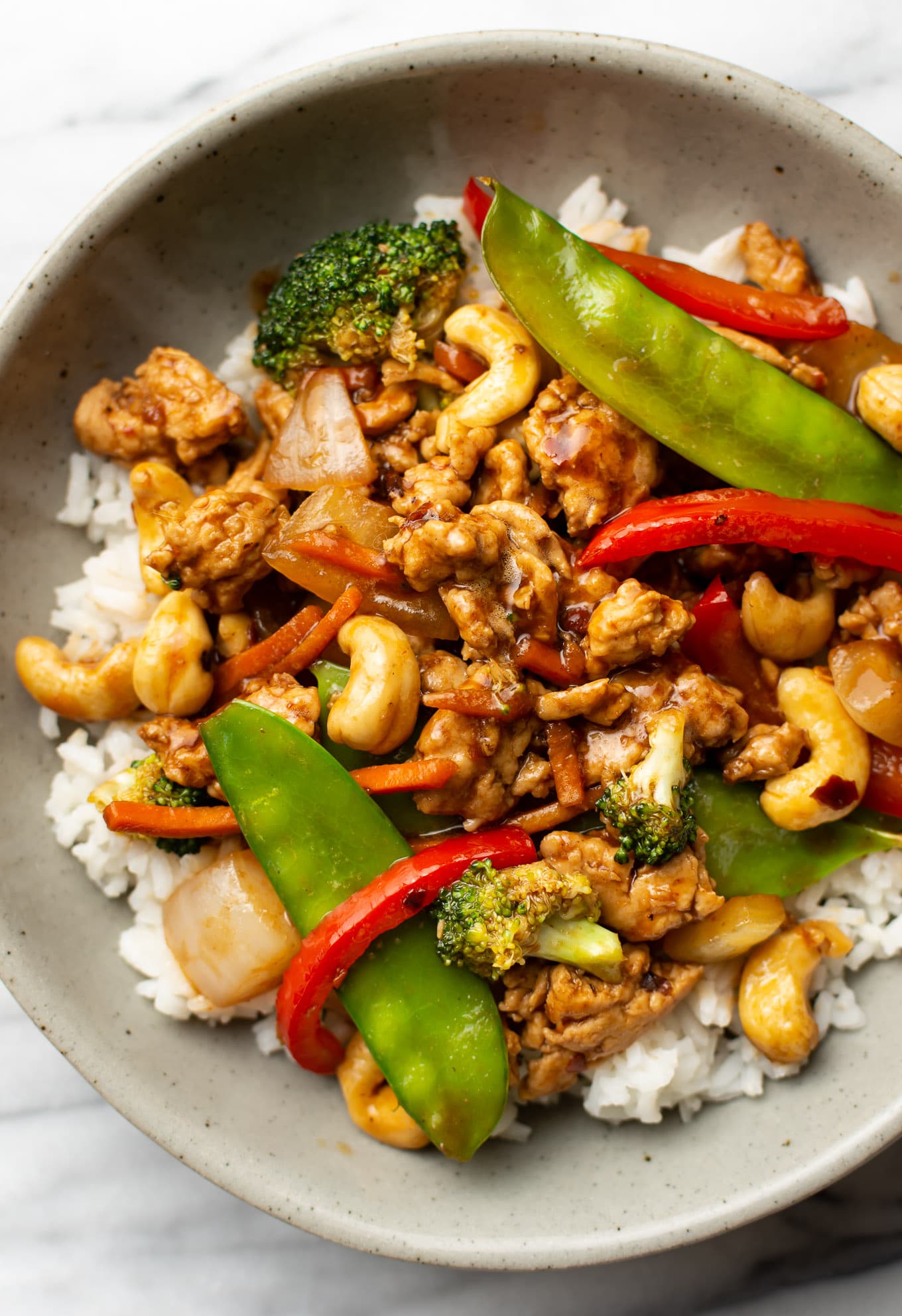 Spicy Chinese Ground Chicken Harvest Stir Fry Recipe 