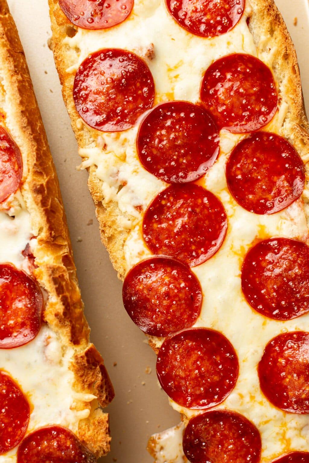 Pepperoni French Bread Pizza • Salt & Lavender