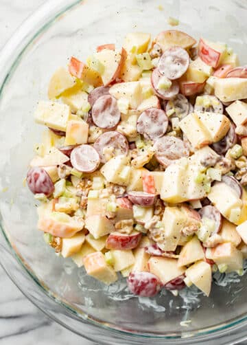 Easy Waldorf Salad • Salt & Lavender