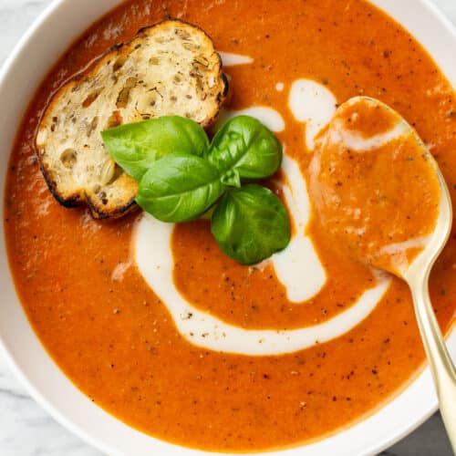 Homemade Tomato Soup from Your Food Storage