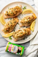 Cajun Crab Stuffed Salmon • Salt & Lavender