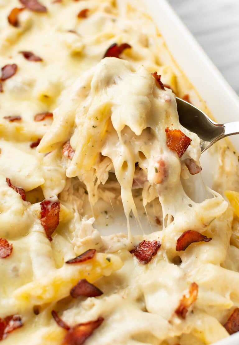 Chicken Bacon Ranch Casserole • Salt & Lavender