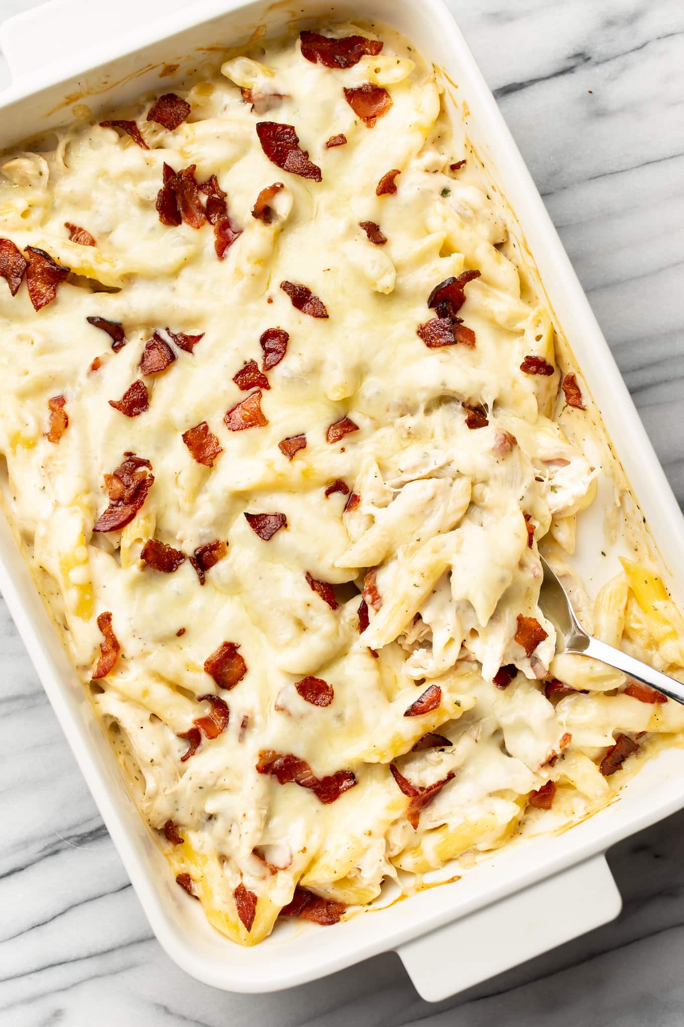 Chicken Bacon Ranch Casserole • Salt & Lavender