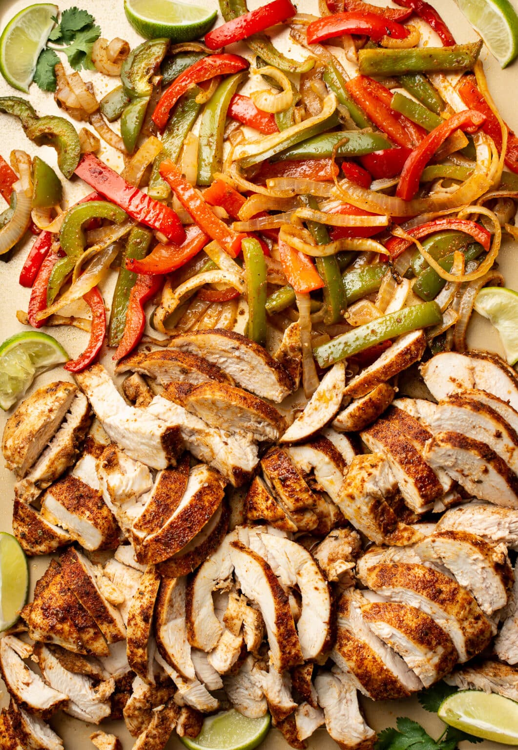 Sheet Pan Chicken Fajitas • Salt & Lavender