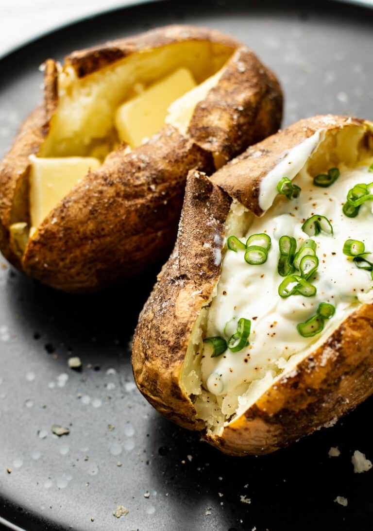 Easy Baked Potato • Salt & Lavender