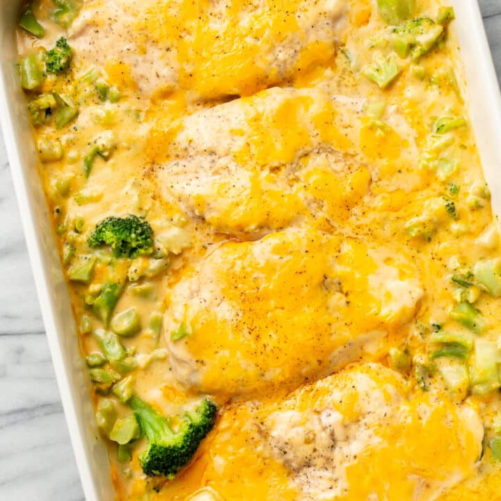 Cheddar Broccoli Chicken Bake • Salt & Lavender