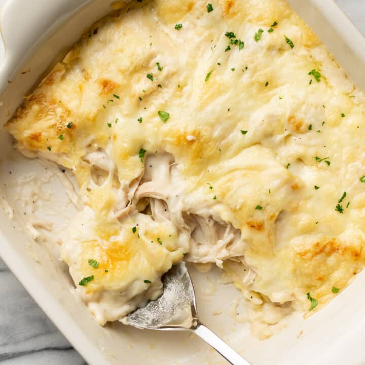 Chicken Alfredo Ravioli Bake • Salt And Lavender 8175