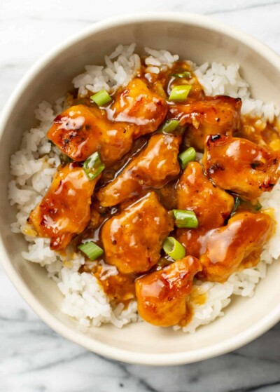 Easy Orange Chicken • Salt & Lavender