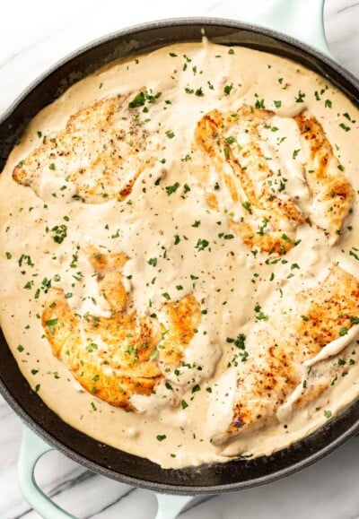 Easy Cream Cheese Chicken • Salt & Lavender