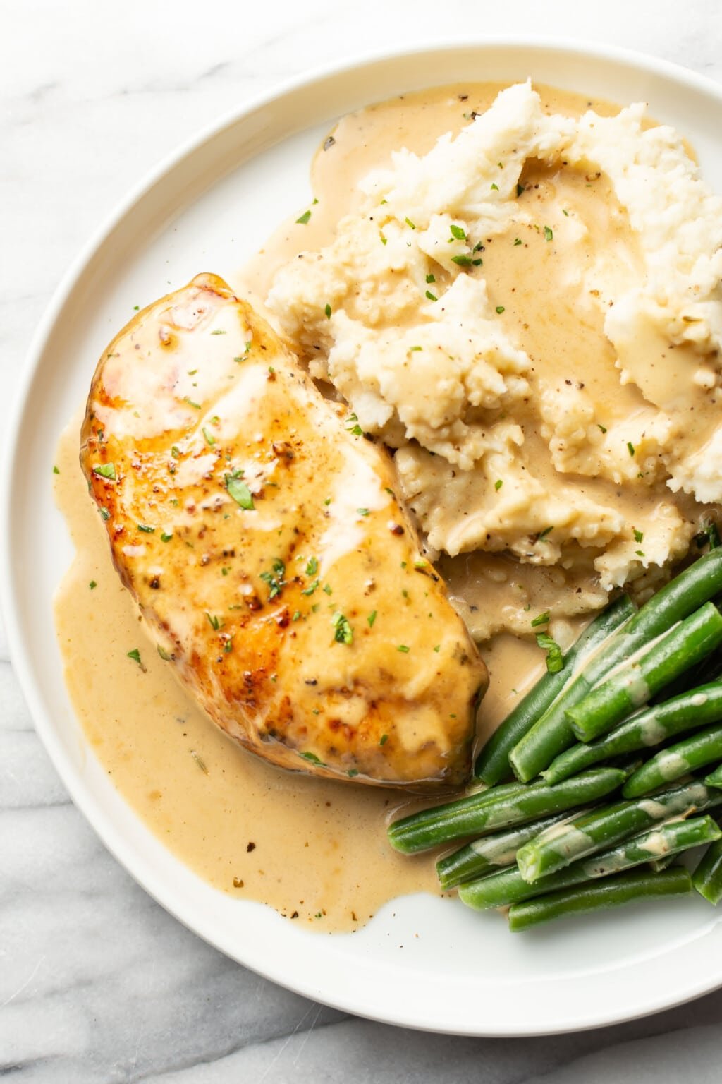 Creamy Maple Chicken • Salt & Lavender