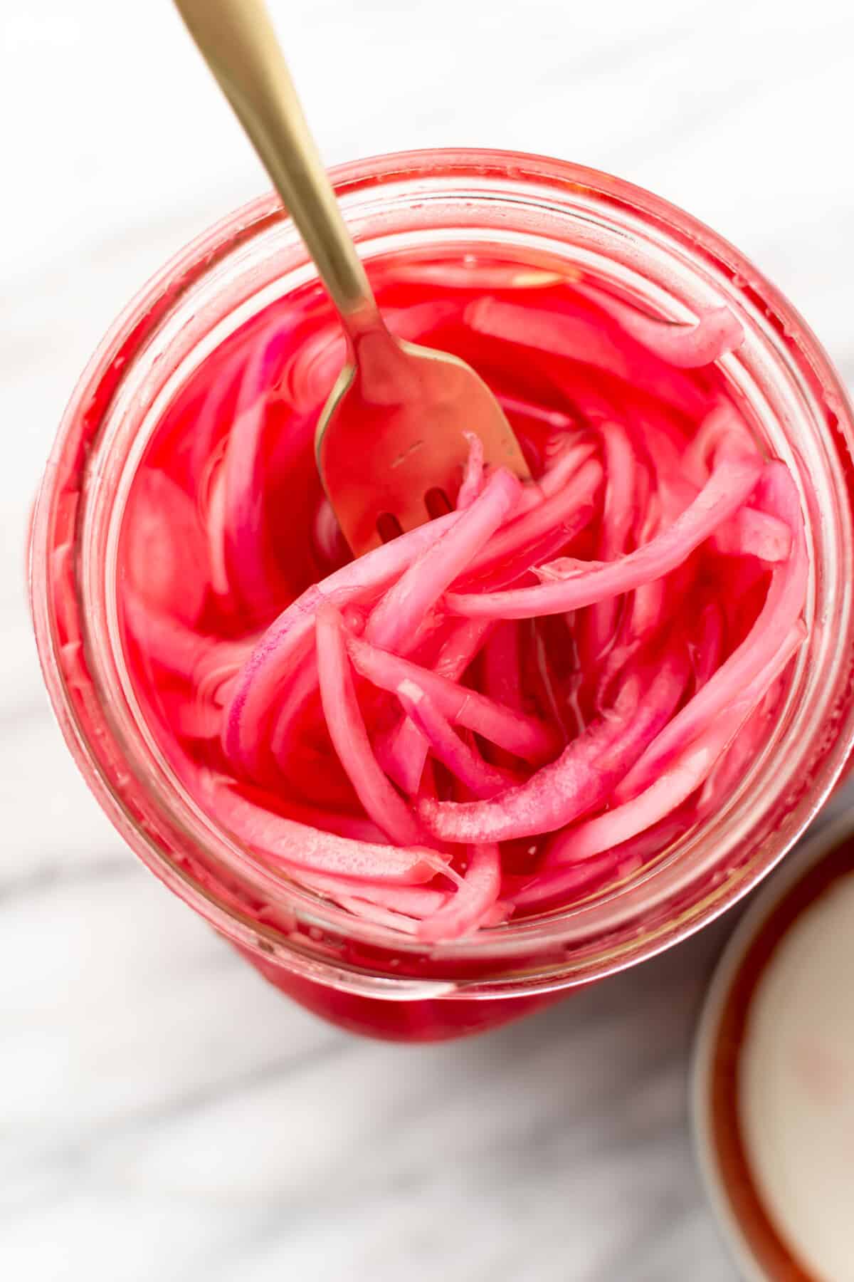 Quick Pickled Red Onions • Salt & Lavender